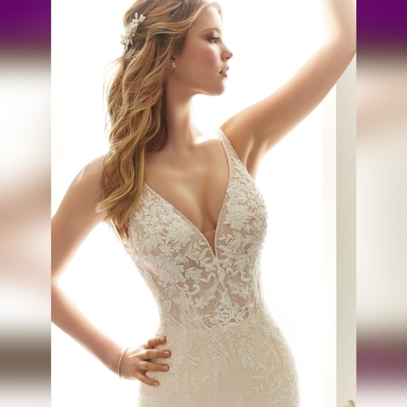 Morilee Lee #2172 Aria Lace Wedding Gown - Picture 2 of 13